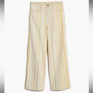 Madewell Emmett Wide Leg Cropped Pants